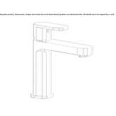 Single-lever countertop washbasin tap Store