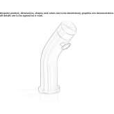 Hydroprogressive countertop washbasin tap made of stainless steel Marquion