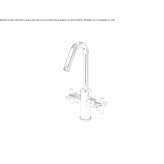 Washbasin tap in chrome-plated brass Teynham