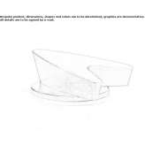 Single-lever countertop washbasin tap made of stainless steel Cogenhoe