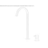 2-hole countertop washbasin tap made of stainless steel Vlasivka