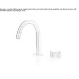 2-hole countertop washbasin tap made of stainless steel Kupavna