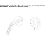 2-hole single-lever basin tap in stainless steel Montoro