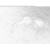2-hole wall-mounted washbasin tap Olmito