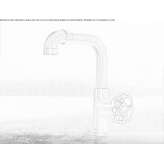 1-hole countertop washbasin tap Olmito