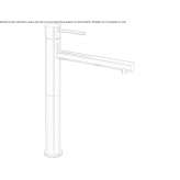 Bateria umywalkowa nablatowa z mosiądzu Senyurt