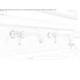 2-hole wall-mounted washbasin tap Josa