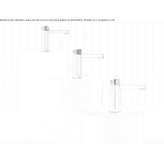 Single-lever countertop washbasin tap Jafre