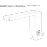 Washbasin tap with flow limiter without cap Salmeron