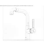 1-hole countertop washbasin tap Olmito