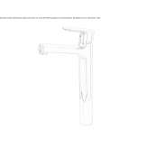 Mosiężna bateria umywalkowa nablatowa z perlatorem Andes