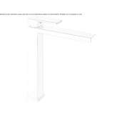 Brass countertop washbasin tap with aerator Wandina