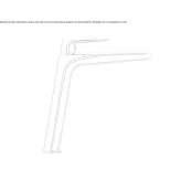 1-otworowa, mosiężna bateria umywalkowa nablatowa Llama