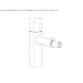 Countertop bidet faucet Cagua