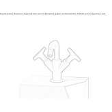 Countertop bidet faucet with 1 hole Amidon