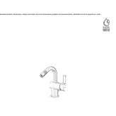Single lever bidet faucet Wamboin