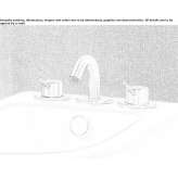 3-hole countertop bidet faucet made of stainless steel Orroli