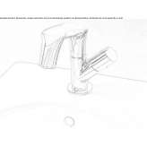 Metal bidet faucet Ozonak