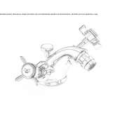 1-hole countertop bidet faucet Nerviano