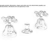 3-hole countertop bidet faucet Sebnitz