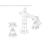 Bidet faucet with swivel spout Teresin