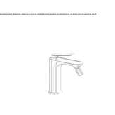 Countertop bidet tap with swivel spout Imatra