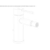 Bidet faucet with swivel spout Eidsvag