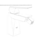 Bidet faucet with swivel spout Galgau