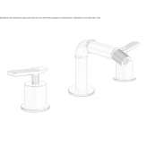 3-hole countertop bidet faucet Karsdorf