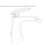 Countertop bidet tap with swivel spout Bayside