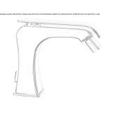 Countertop bidet tap with swivel spout Stoob