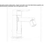 Countertop bidet faucet with one handle Victor