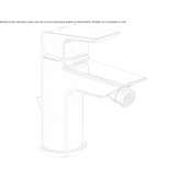 Bidet tap Brezoaia