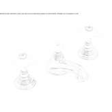 3-hole countertop bidet faucet Pianazzo