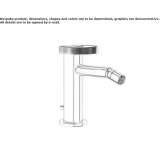 Brass countertop bidet tap with swivel spout Guayameo