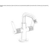 1-hole bidet faucet Itatuba