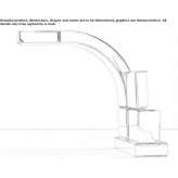 Countertop bidet faucet Nomi