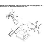 Countertop bidet faucet with 1 hole and aerator Zamostea