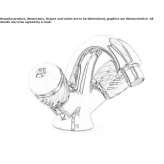 Bateria bidetowa z 1 otworem Inarcs