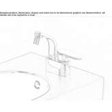 Countertop bidet faucet Oronz