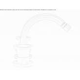 Countertop bidet tap with swivel spout Usicayos