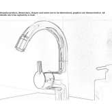 Single-lever bidet faucet with aerator Bemidji