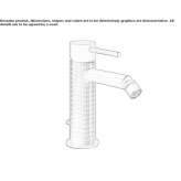 Countertop bidet faucet made of stainless steel Lubian