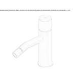 Stainless steel bidet faucet with swivel spout Etucuaro