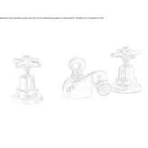 3-hole countertop bidet faucet Elsdorf