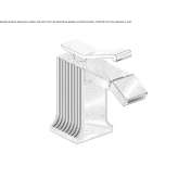 1-hole bidet faucet Cortona