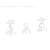 3-hole countertop bidet faucet Elsdorf