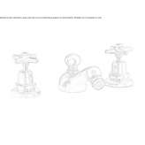 3-hole countertop bidet faucet Elsdorf