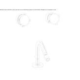 3-hole bidet faucet Metes