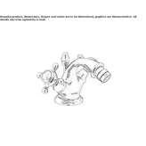 1-hole brass bidet faucet Betton